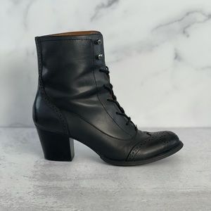 Nine West Vintage America Wingtip Leather Booties